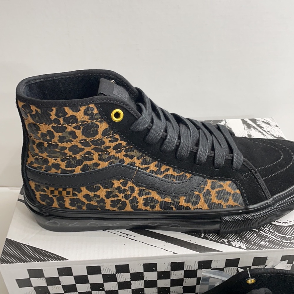 Vans skate Sk8-Hi Deco (Cher Strauberry) cheetah men’s - Picture 2 of 10